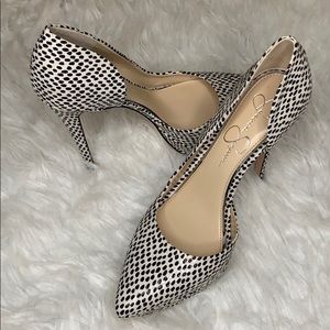 Jessica Simpson Rinah high heel platform pumps